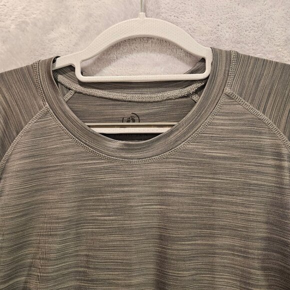 Hang Ten pull over Shirt Mens L Gray Black UPF 50+ Grorpcore outdoor surfer hike - Picture 10 of 12